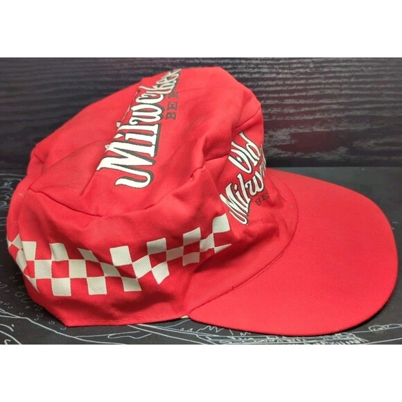 Vintage Old Milwaukee Beer Rare Painters Racing Hat Snapback Adjustable Cap - Picture 2 of 5
